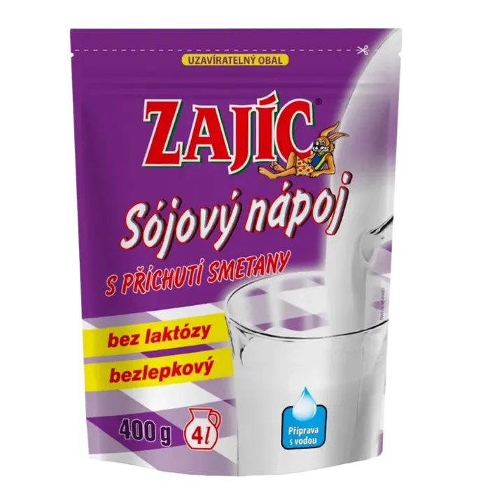 Mogador Zajíc sojový nápoj s příchutí smetany 400 g